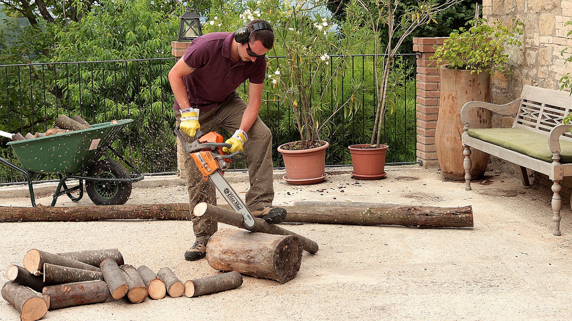 Préparer votre bois de chauffage